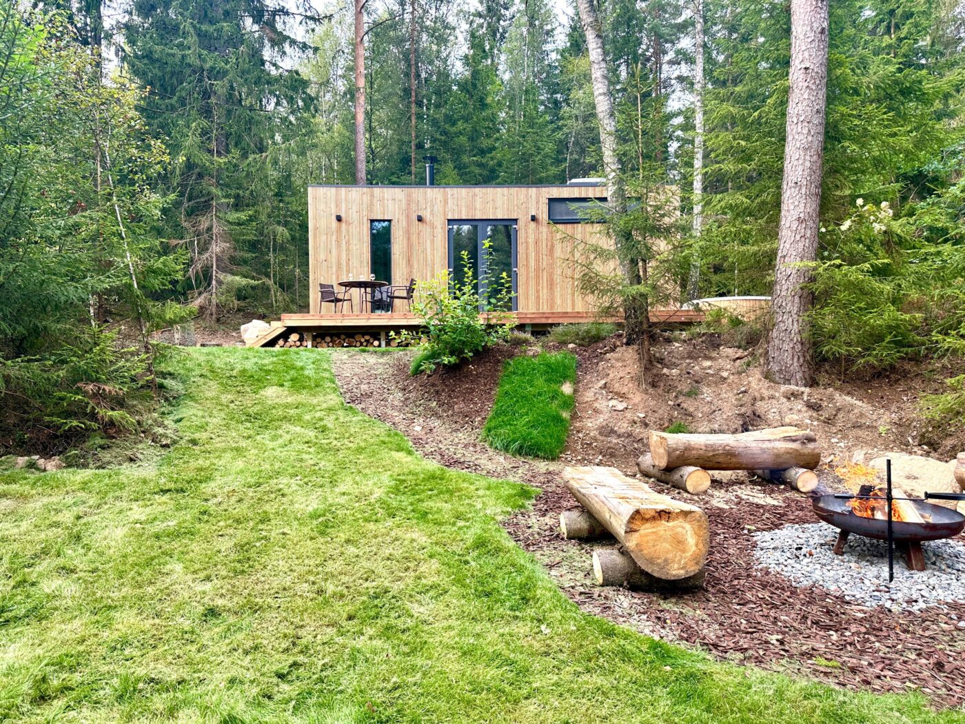 Remote cabin in sweden